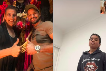 Akshay Kumar with Shikhar Dhawan's emotional post