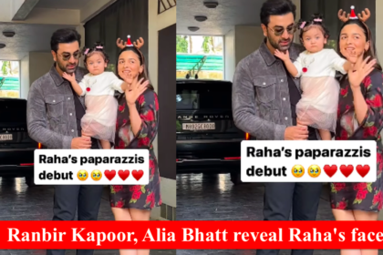 Ranbir Kapoor, Alia Bhatt reveal Raha's face