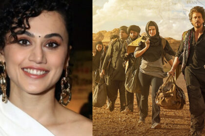 Taapsee Pannu with Shahrukh Khan in Dunki