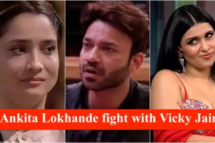 Ankita Lokhande fight with Vicky Jain in Big Boss 17